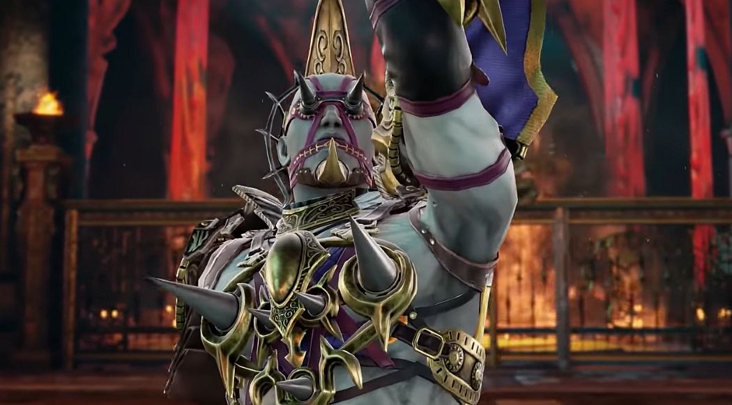 Check out Soulcalibur 6 Libra of Souls gameplay footage with a custom fighter