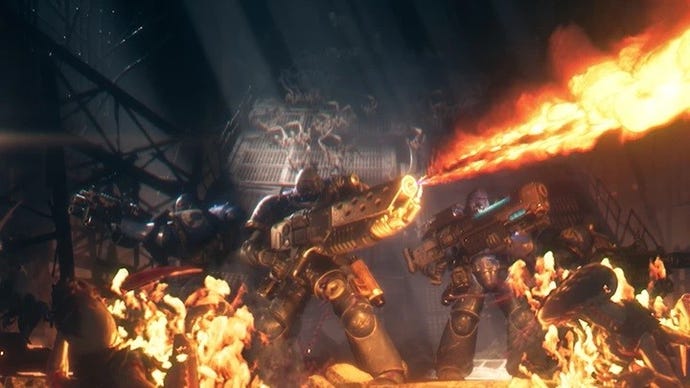 Space Marine VR space marines shooting stuff