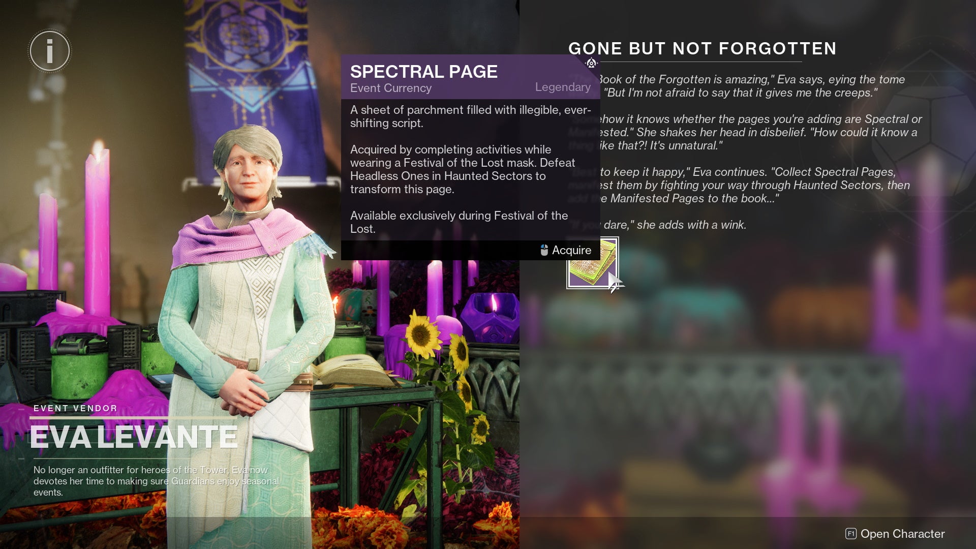 Destiny 2 Spectral Pages How to farm Spectral Pages and get Manifested
