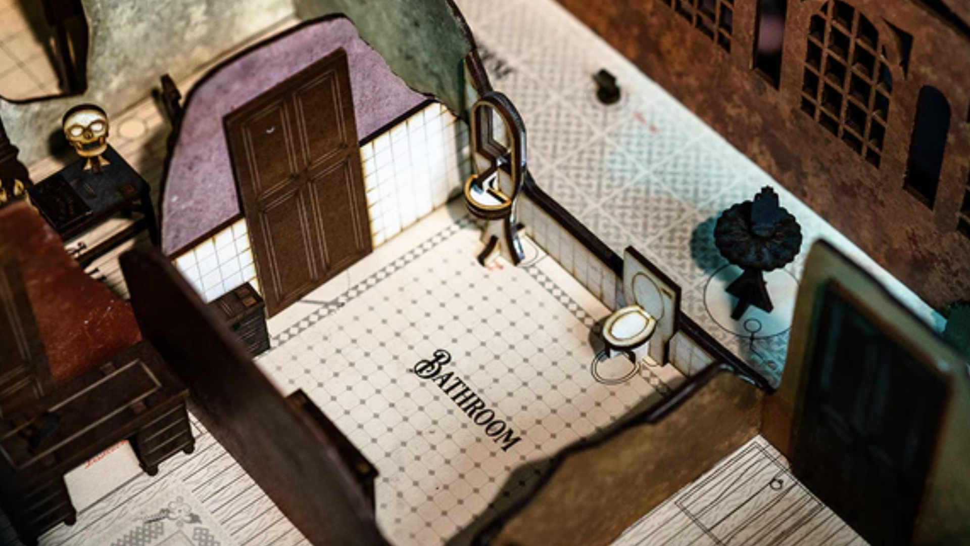 Spectre & Vox is an escape room game played inside a complete 3D ...