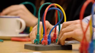 These puzzly board games are played with real-life internet cables