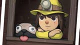 The protagonist of Spelunky 2 with a pug, captured in a Polaroid.