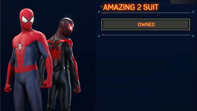 spider man 2 amazing 2 suit