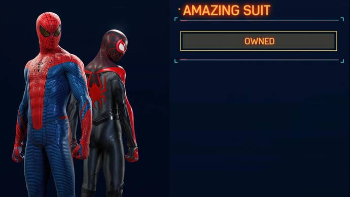 spider man 2 amazing suit