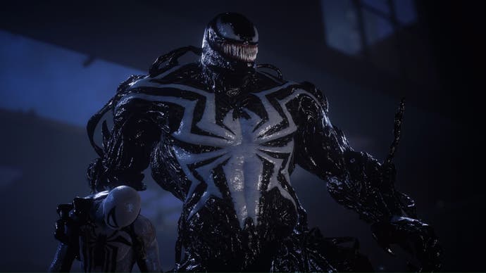 spider-man 2 an amped up and bigger venom