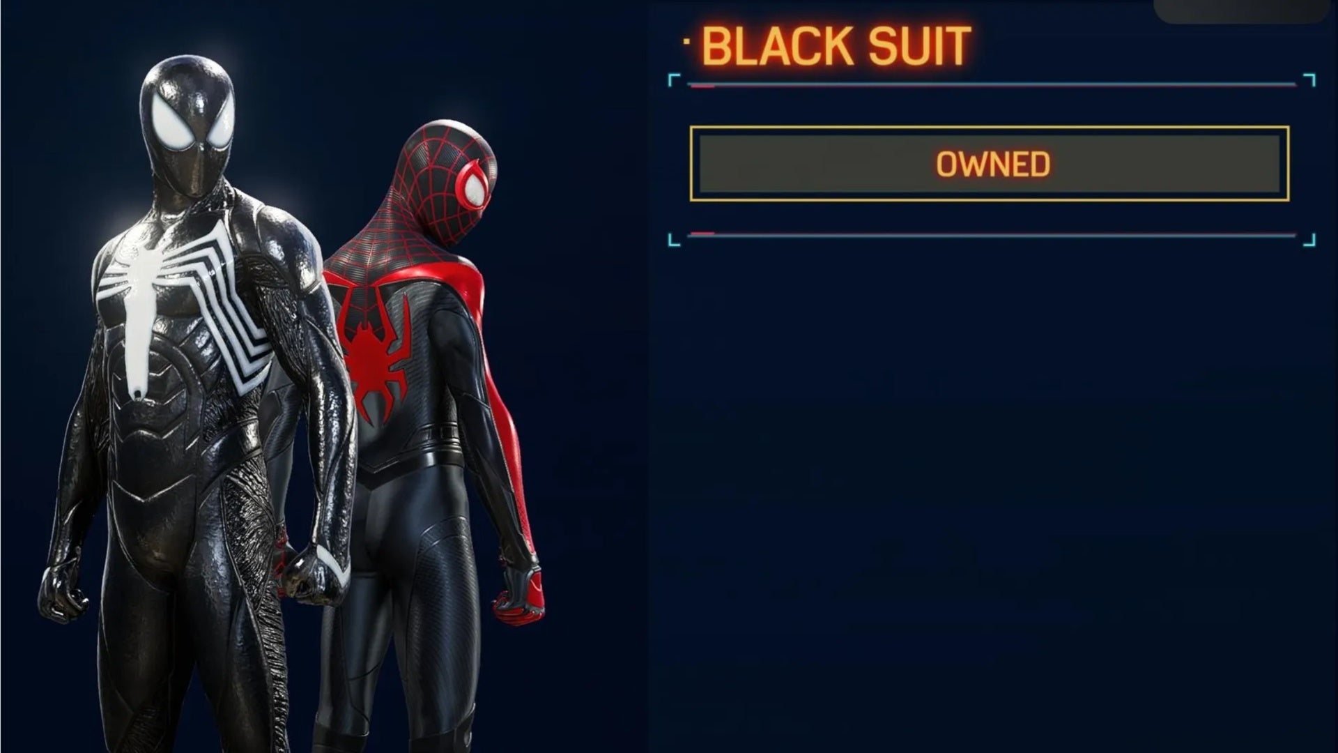 spider man 2 black suit