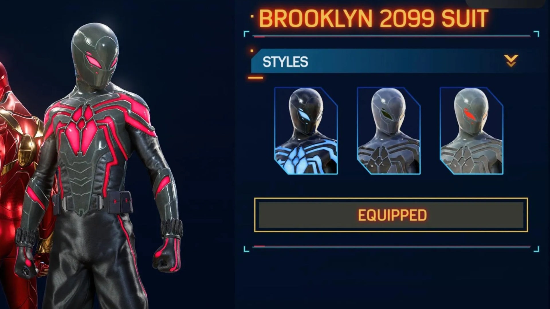 spider man 2 brooklyn 2099 suit miles