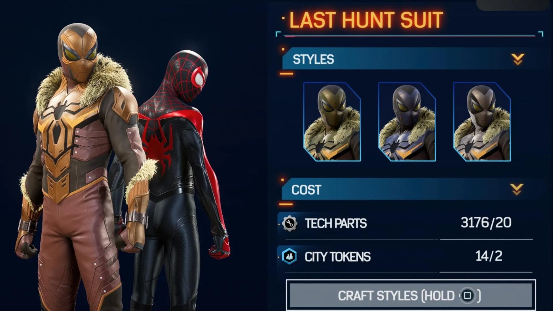 spider man 2 last hunt suit