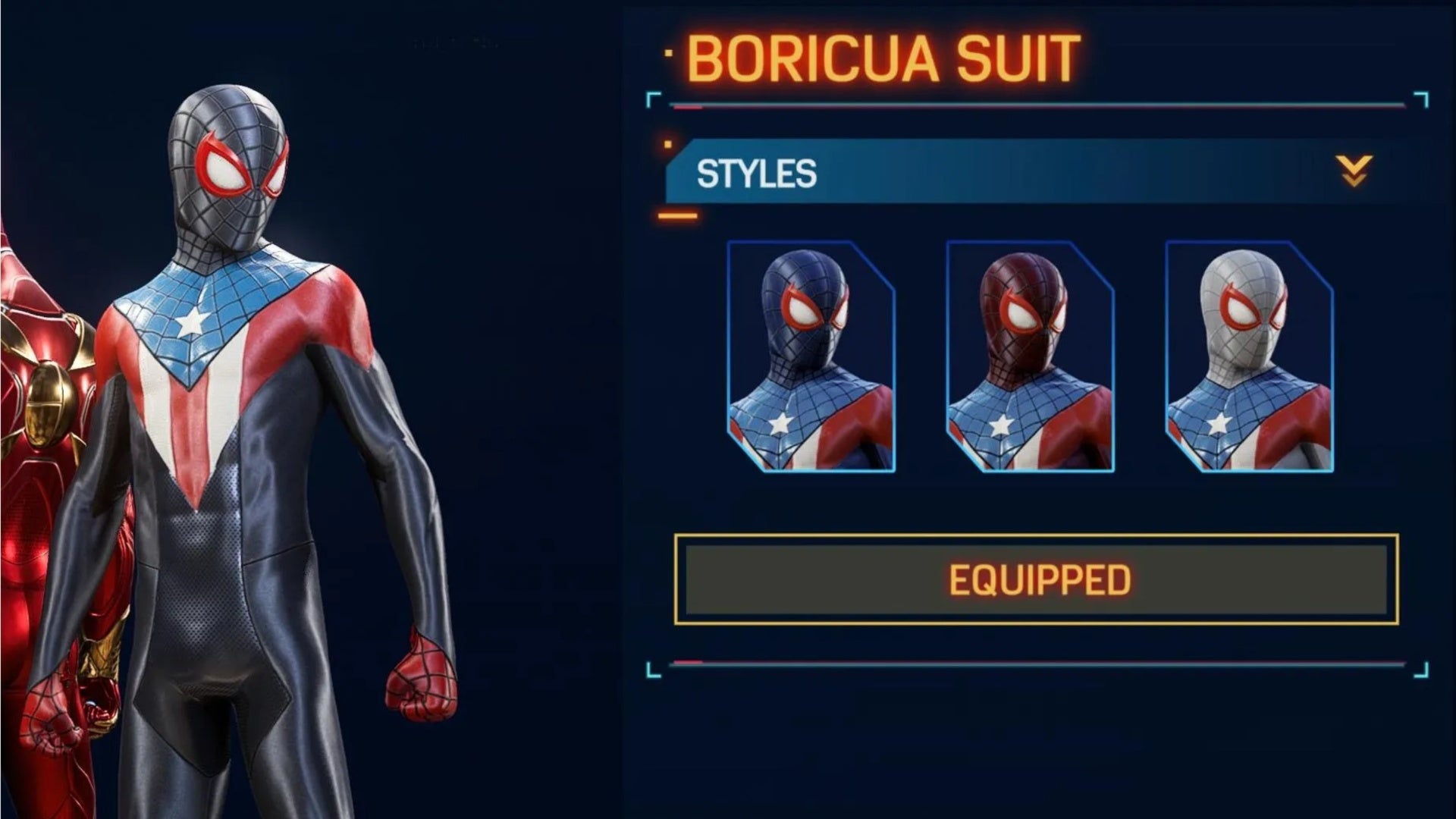 spider man 2 miles boricua suit