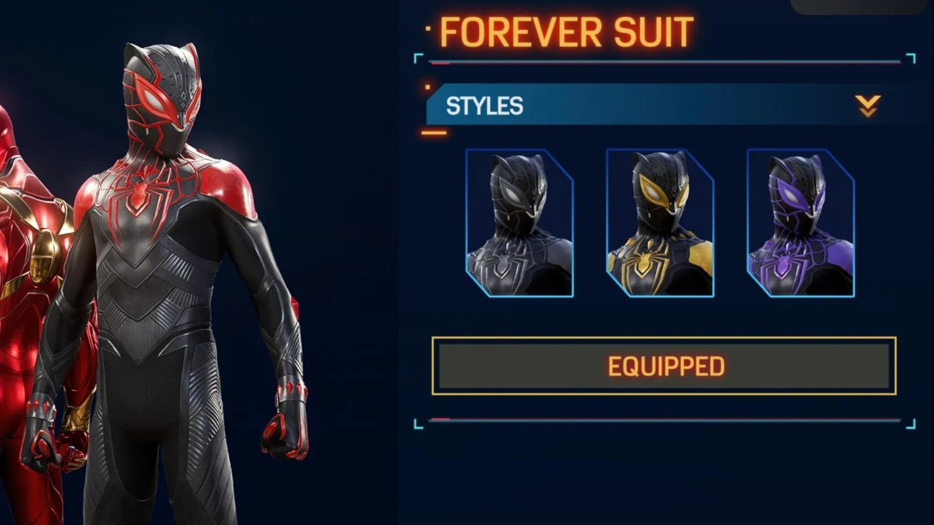 spider man 2 miles forever suit