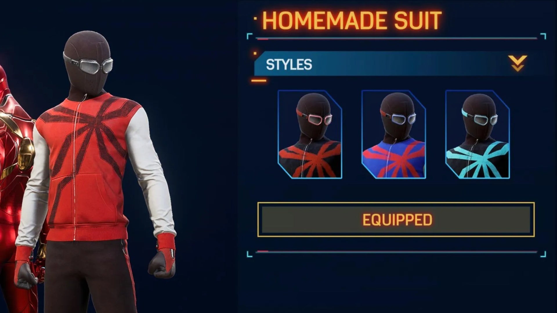 spider man 2 miles homemade suit
