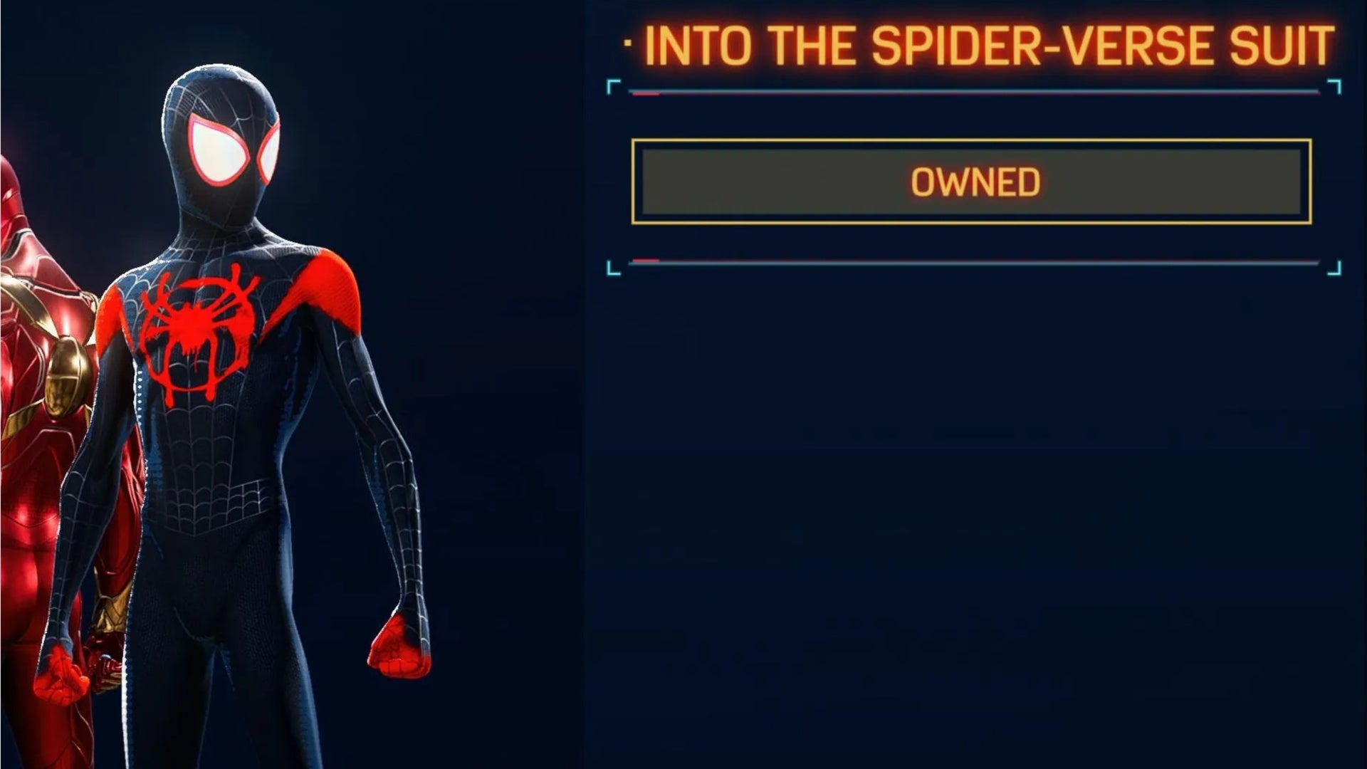 spider man 2 miles into the spiderverse suit