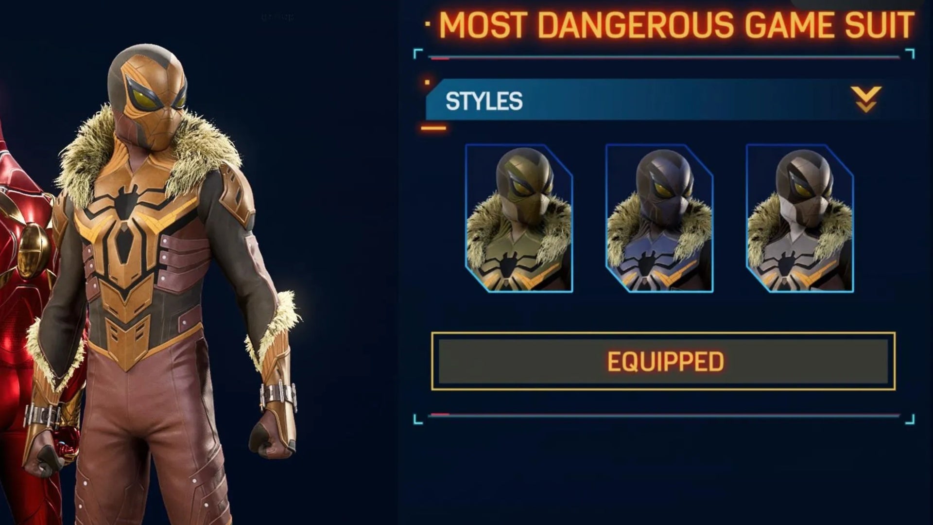 spider man 2 miles most dangerous game suit