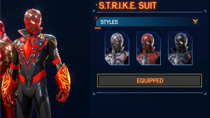 spider man 2 miles strike suit