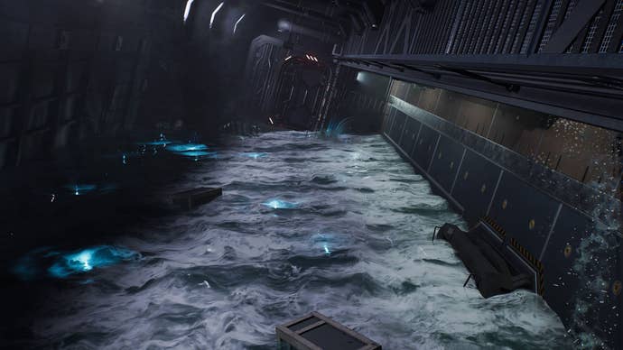 spider-man 2 not on my watch flooded raft compartment