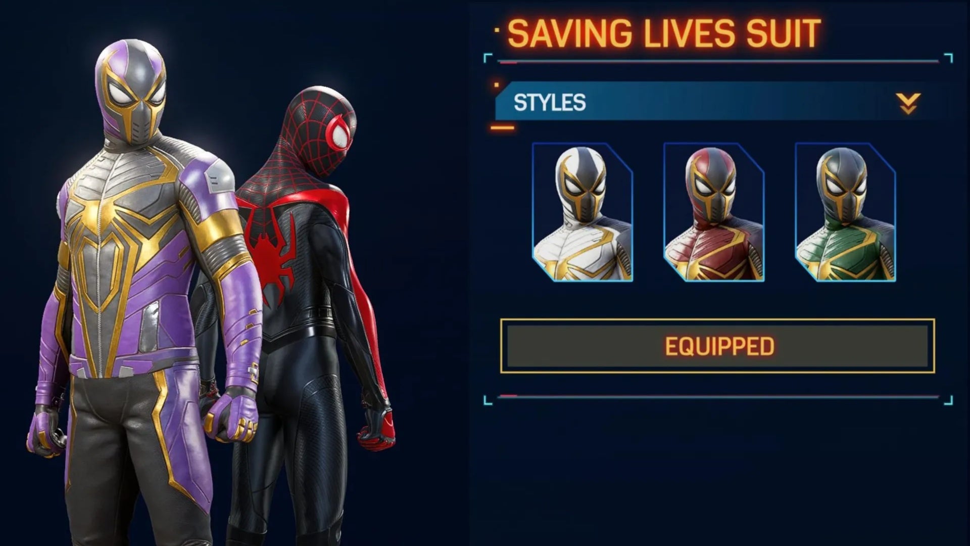 spider man 2 saving lives suit