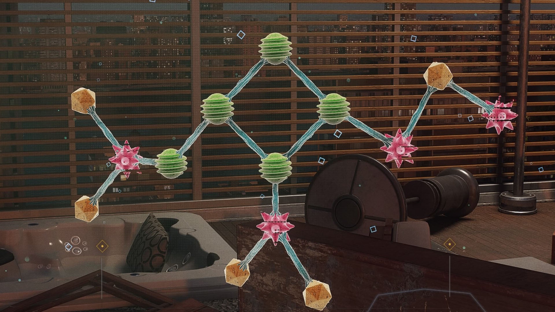 spider-man 2 scratch mark molecule puzzle