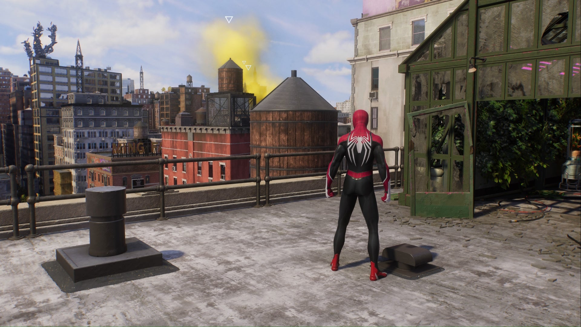 spider-man 2 two bridges plant science esu pollen trail