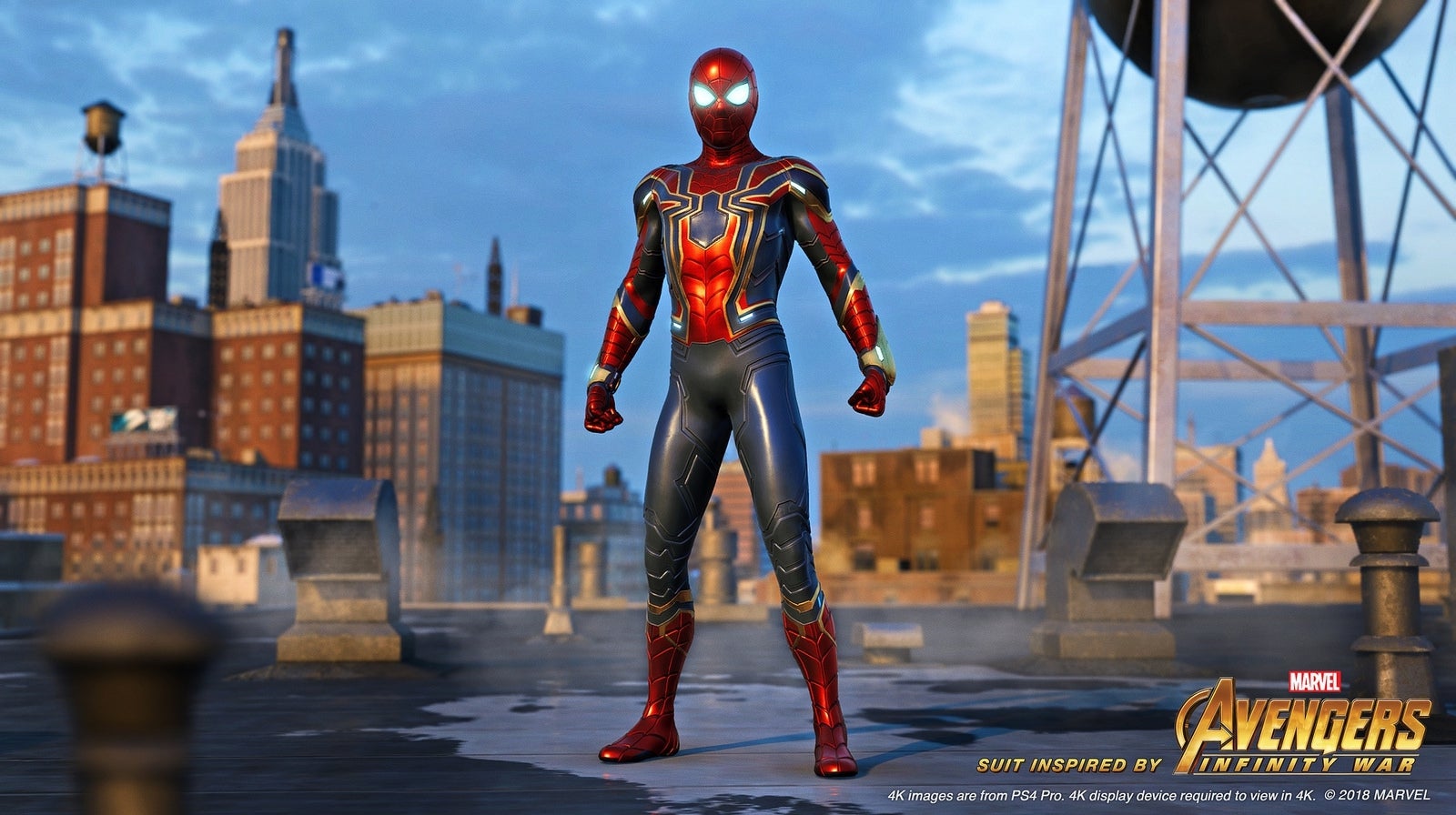 Iron Spiderman Cosplay Suit Endgame Spider-man Costume Ver.2