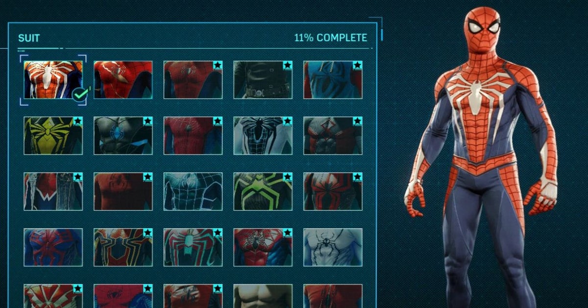 Marvel's Spider-Man: Every Spider-Man Skin, Ranked