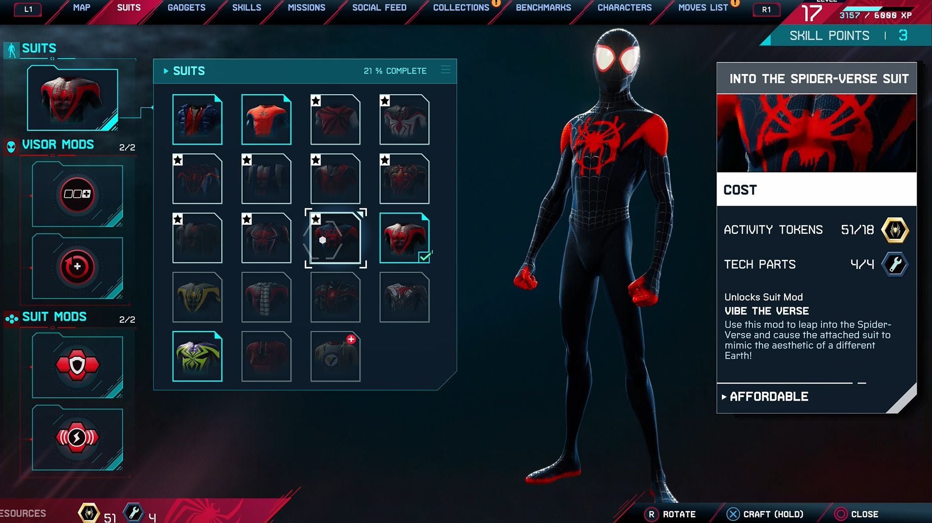 Into the spider on sale verse suit