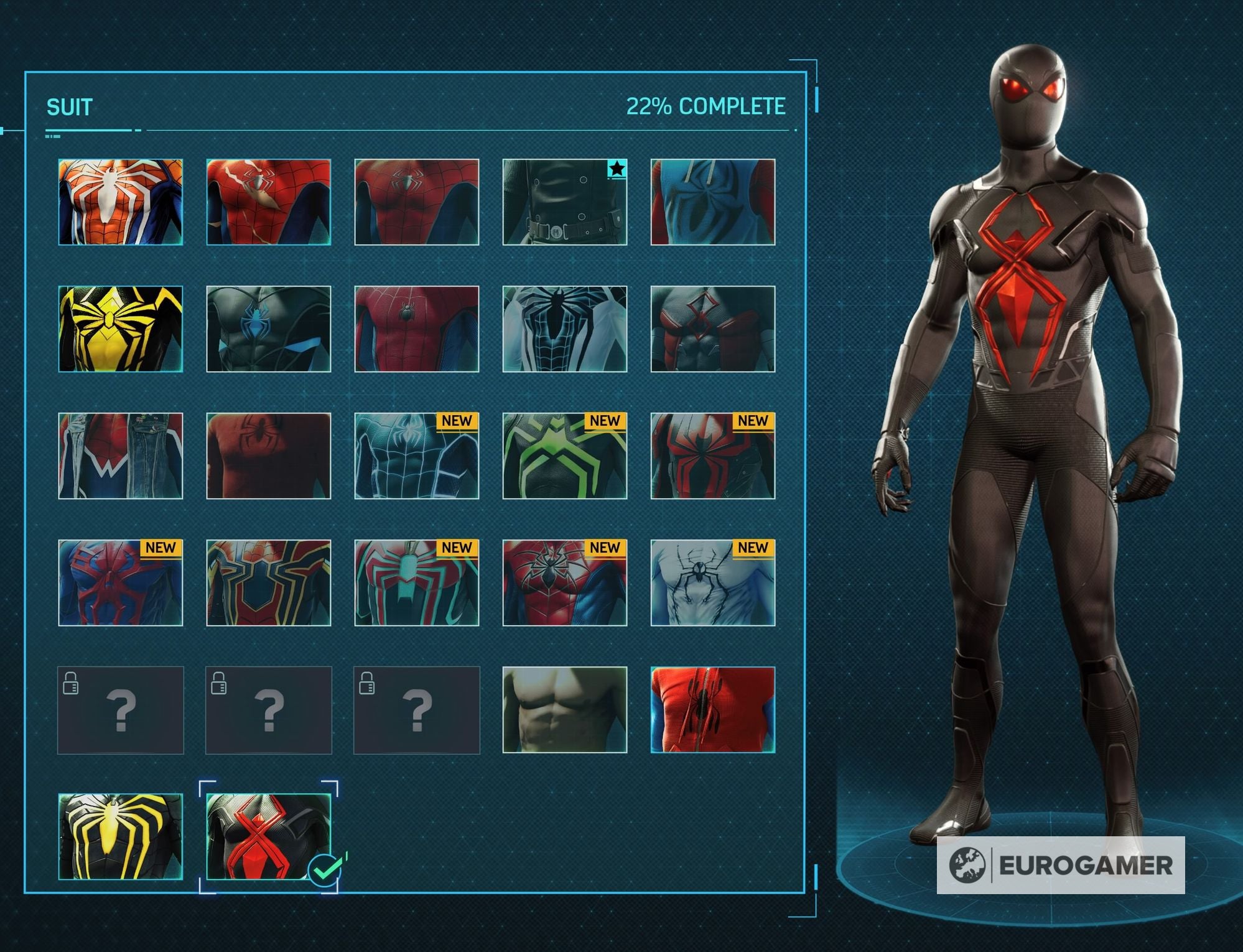 Spider Man suits list all powers and unlock requirements Eurogamer
