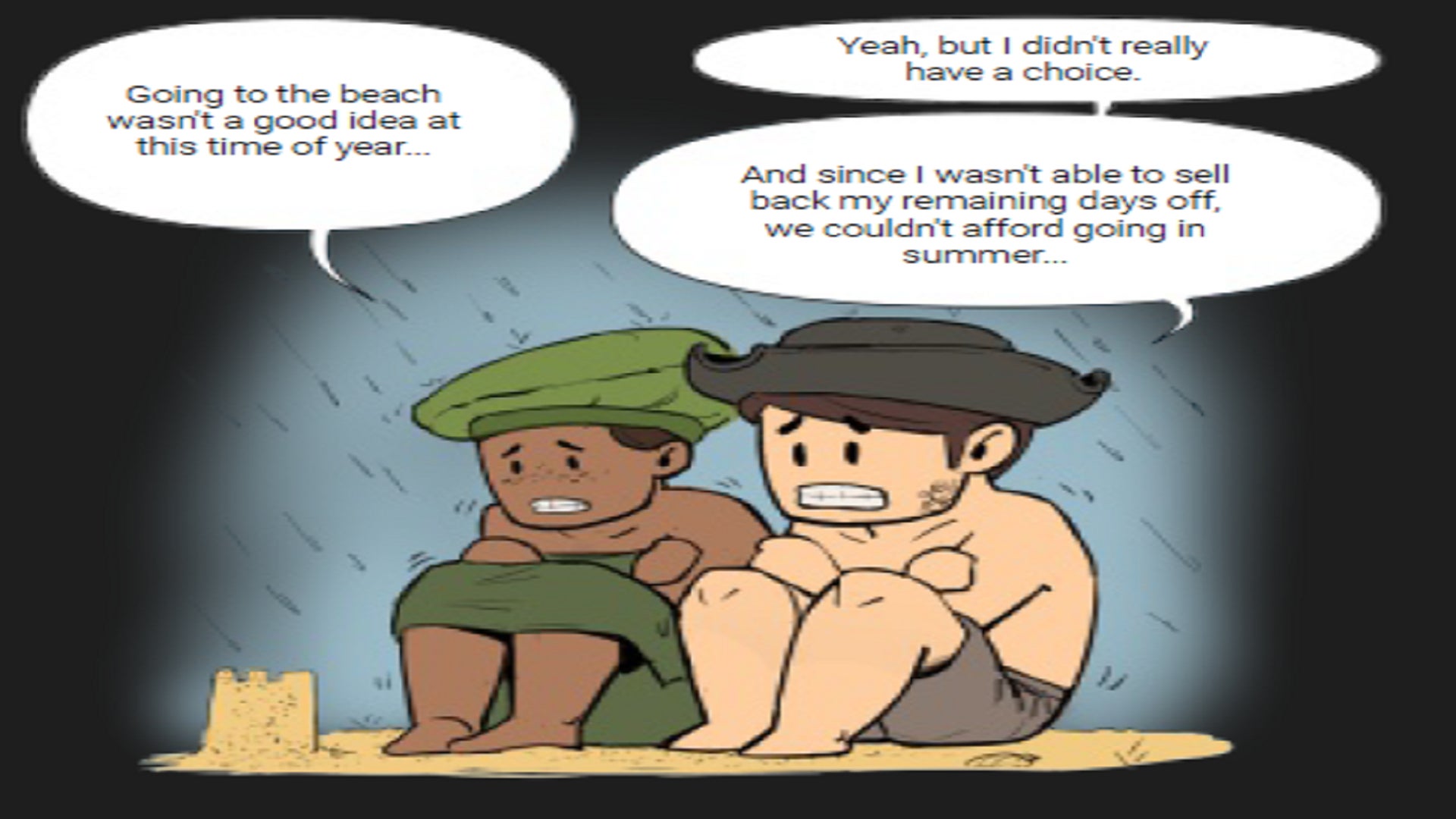 A cartoon from Spiders studio's open letter to their employers. - 3