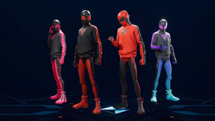 The 10th Anniversary Suit from Spider-Man 2.