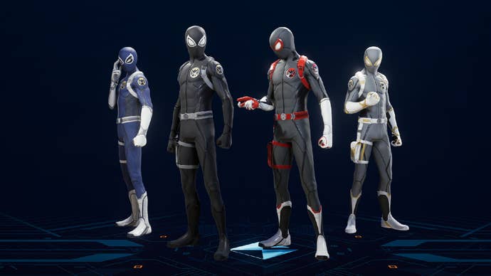 The Agent of Shield Suit from Spider-Man 2.