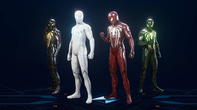 The Anti-Ock Suit in Spider-Man 2.