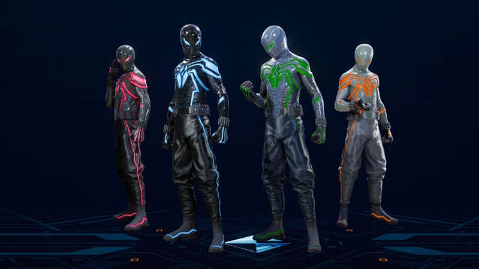 The Brooklyn 2099 Suit from Spider-Man 2.