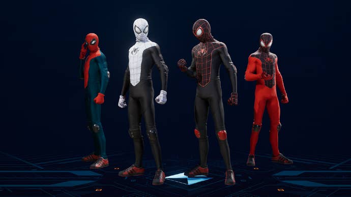 The Great Responsibility Suit from Spider-Man 2.