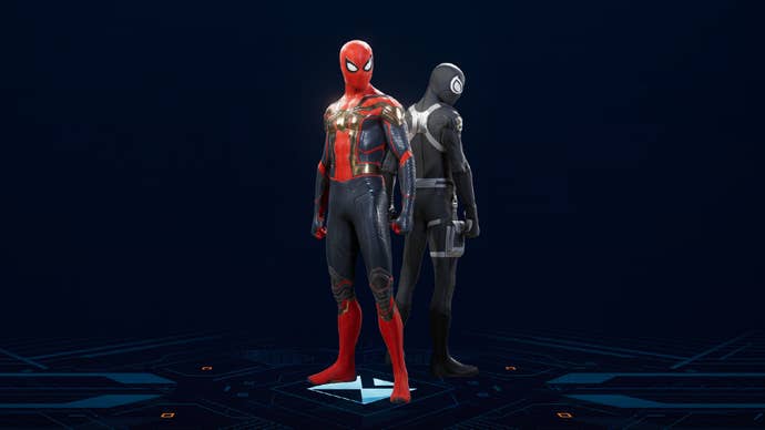 The Hybrid Suit in Spider-Man 2.