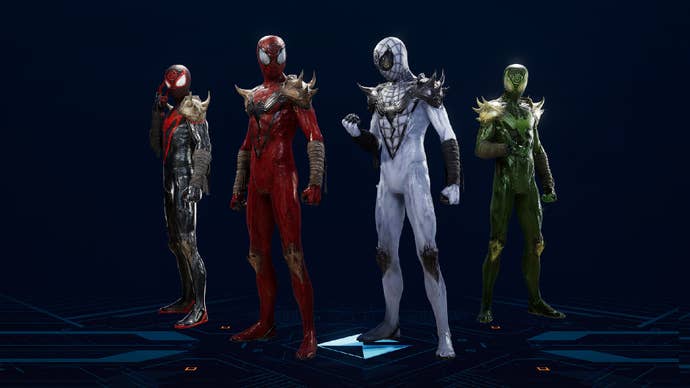 The King in Black Suit from Spider-Man 2.