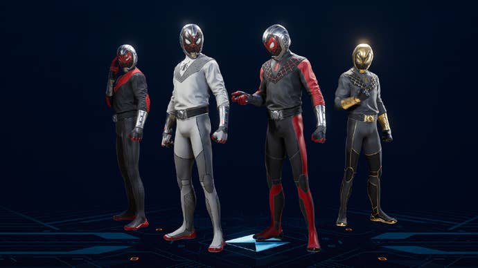 The Life Story (Miles) Suit from Spider-Man 2.