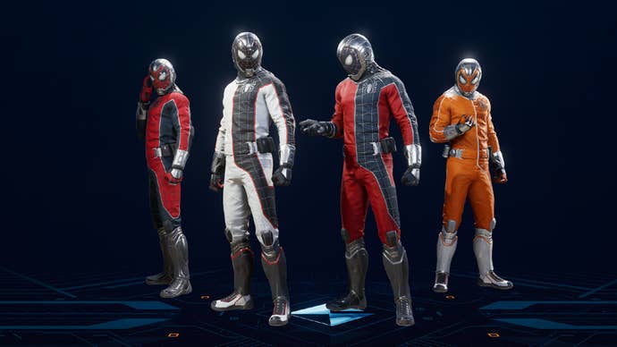 The Life Story Suit in Spider-Man 2.