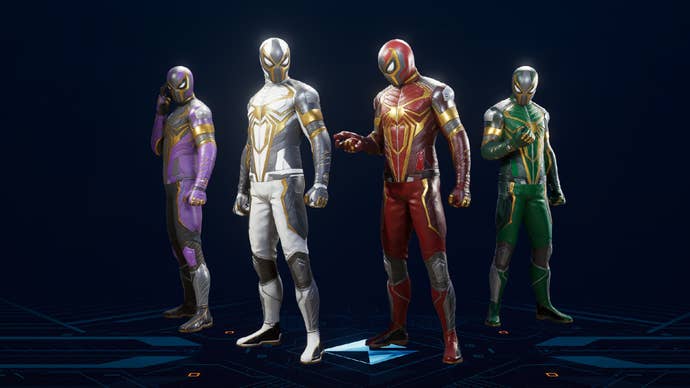 The Saving Lives Suit in Spider-Man 2.