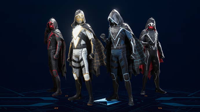 The Shadow Spider Suit from Spider-Man 2.