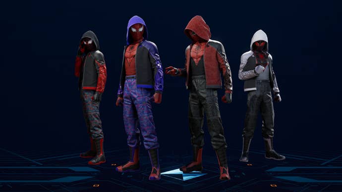 The ‘The End’ Suit from Spider-Man 2.