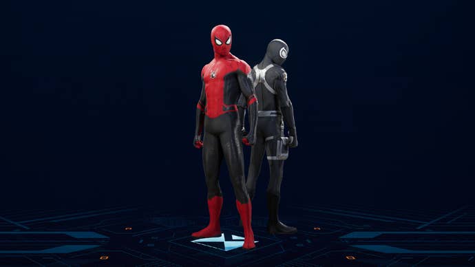 The Upgraded Suit in Spider-Man 2.