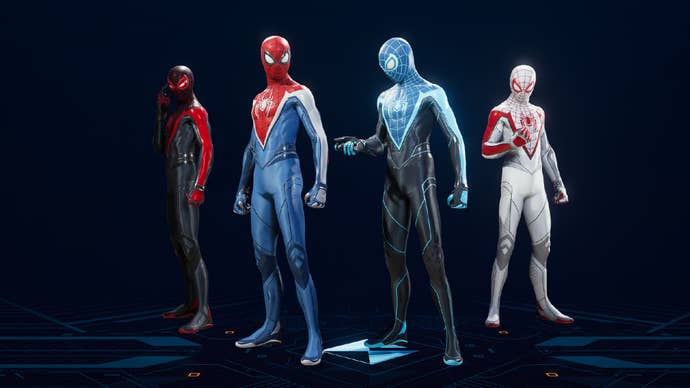 The Upgraded Suit from Spider-Man 2.