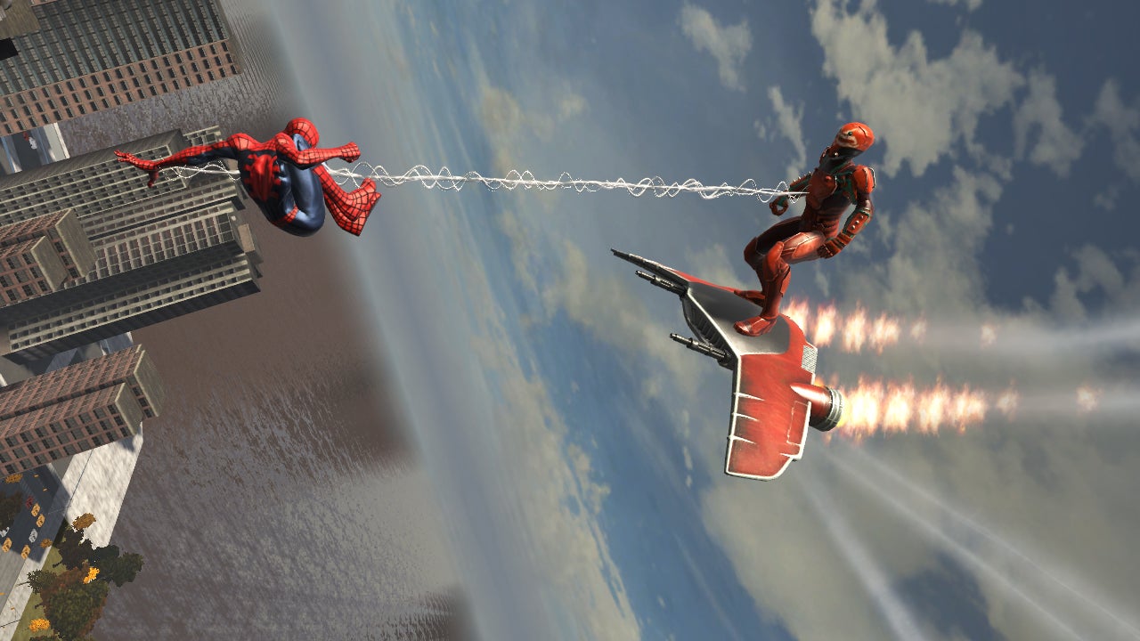 Spiderman web of shadows sales