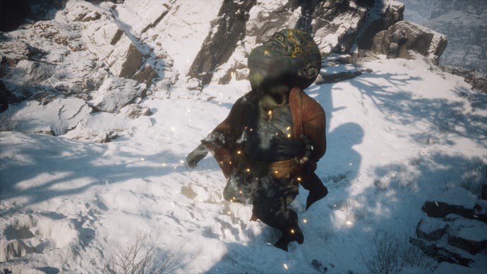 The Wandering Wight Spirit in Black Myth Wukong.