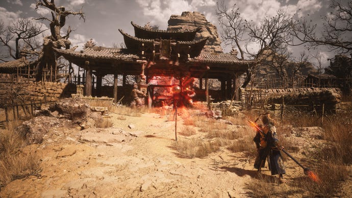 The Gore-Eye Daoist Spirit in Black Myth Wukong.