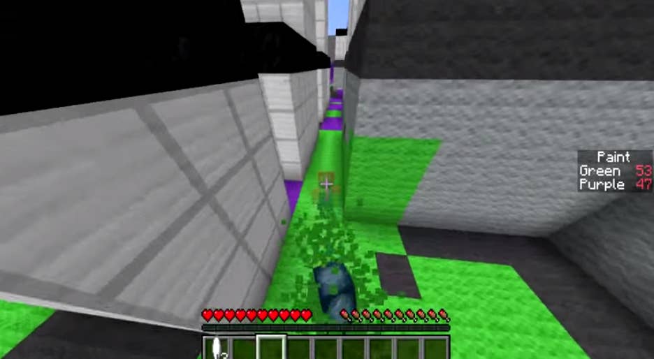 Minecraft Mod Brings Splatoon Minecraft Gains Nerf World DLC