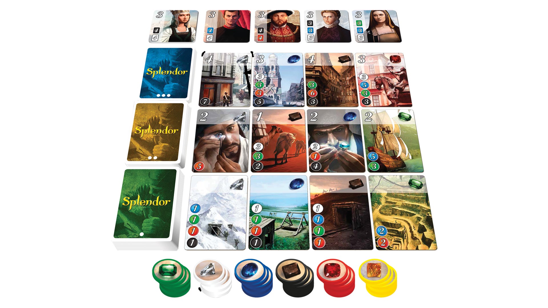 Splendor Game Variations How to play Splendor: board game’s rules, setup and scoring explained ...