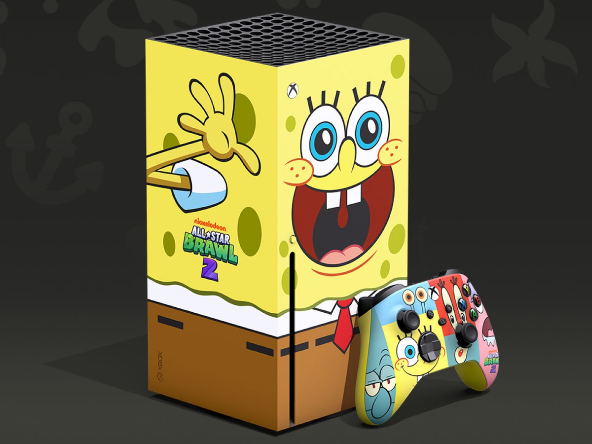 There’s an official SpongeBob SquarePants Xbox Series X on the way