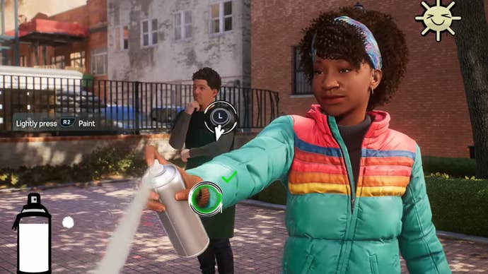 Playing as Hailey Cooper in Marvel’s Spider-Man 2