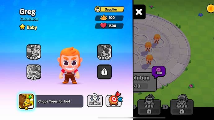 Greg in Squad Busters.