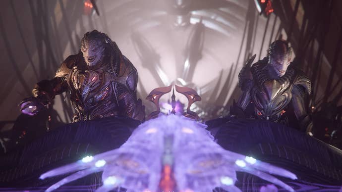 Some angry aliens in Squadron 42.